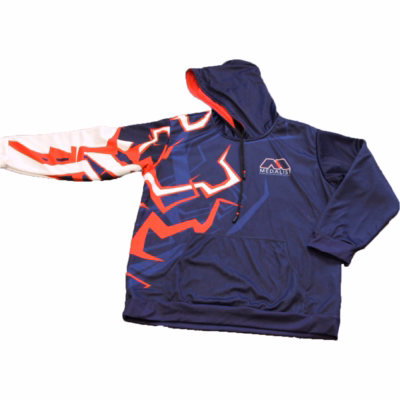 Red & White Lightning Sweatshirt