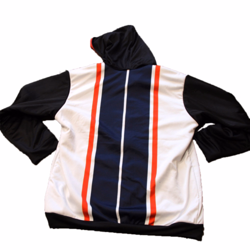 White/Red/Blue Zip Sweatshirt - Image 2